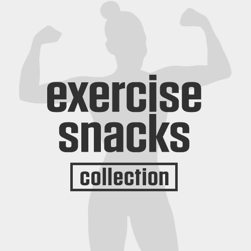 Exercise Snacks are DAREBEE's home fitness mini-workouts you can implement to help you maintain your health and fitness on days when a longer workout is simply not possible.