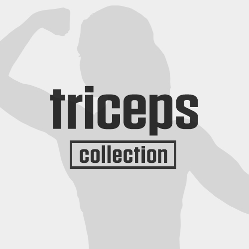 Darebee home-fitness triceps workouts collection for better upper body coordination and strength. 