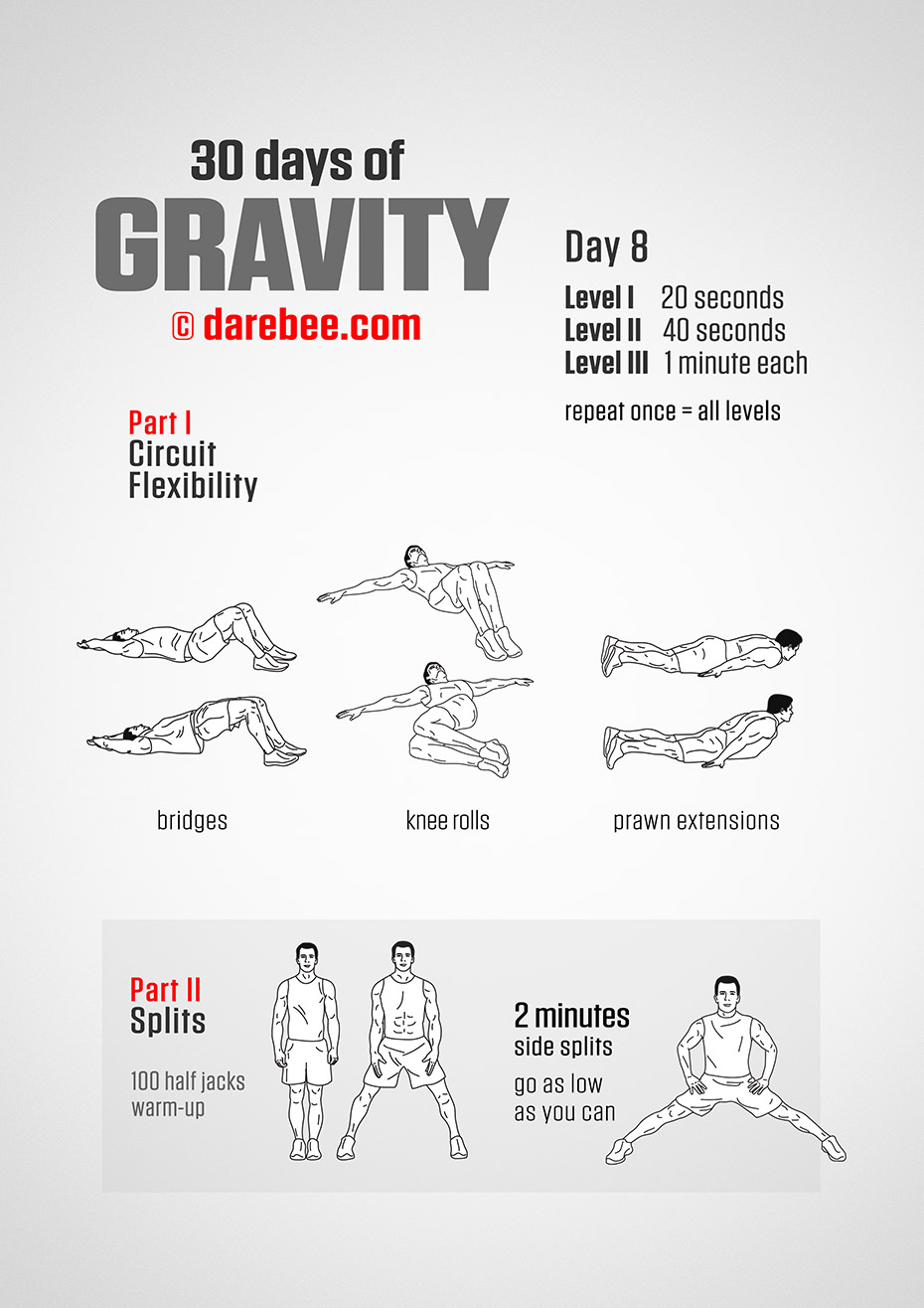30 Days of Gravity by DAREBEE