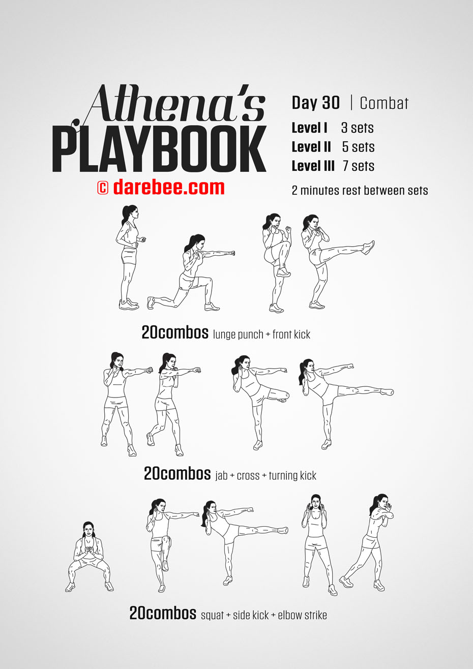 Athena's Playbook - 30 Day Program by DAREBEE