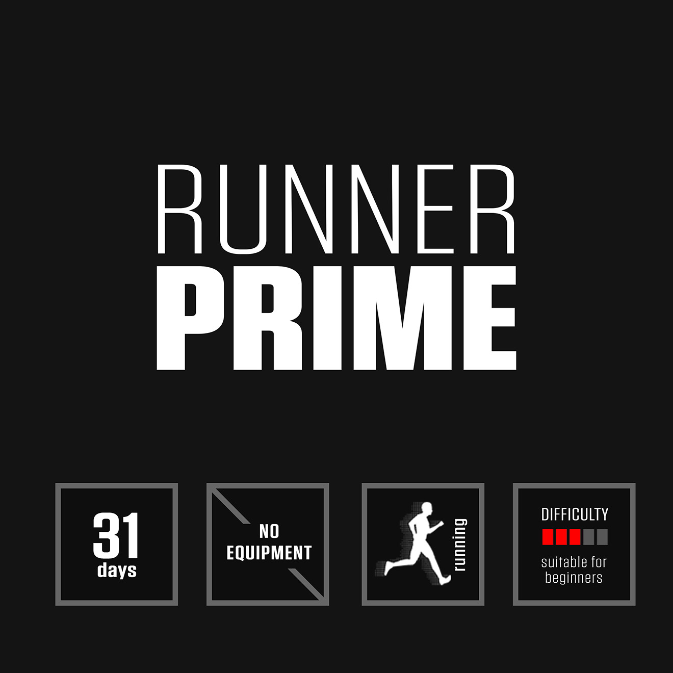 Running Program by DAREBEE