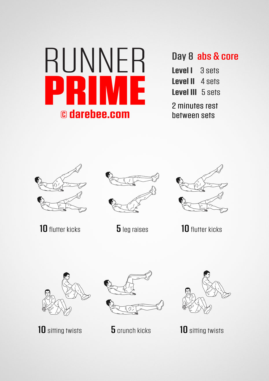 Runner Prime - Running Program by DAREBEE