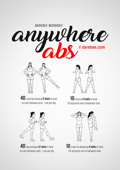 Standing Abs Workouts Collection