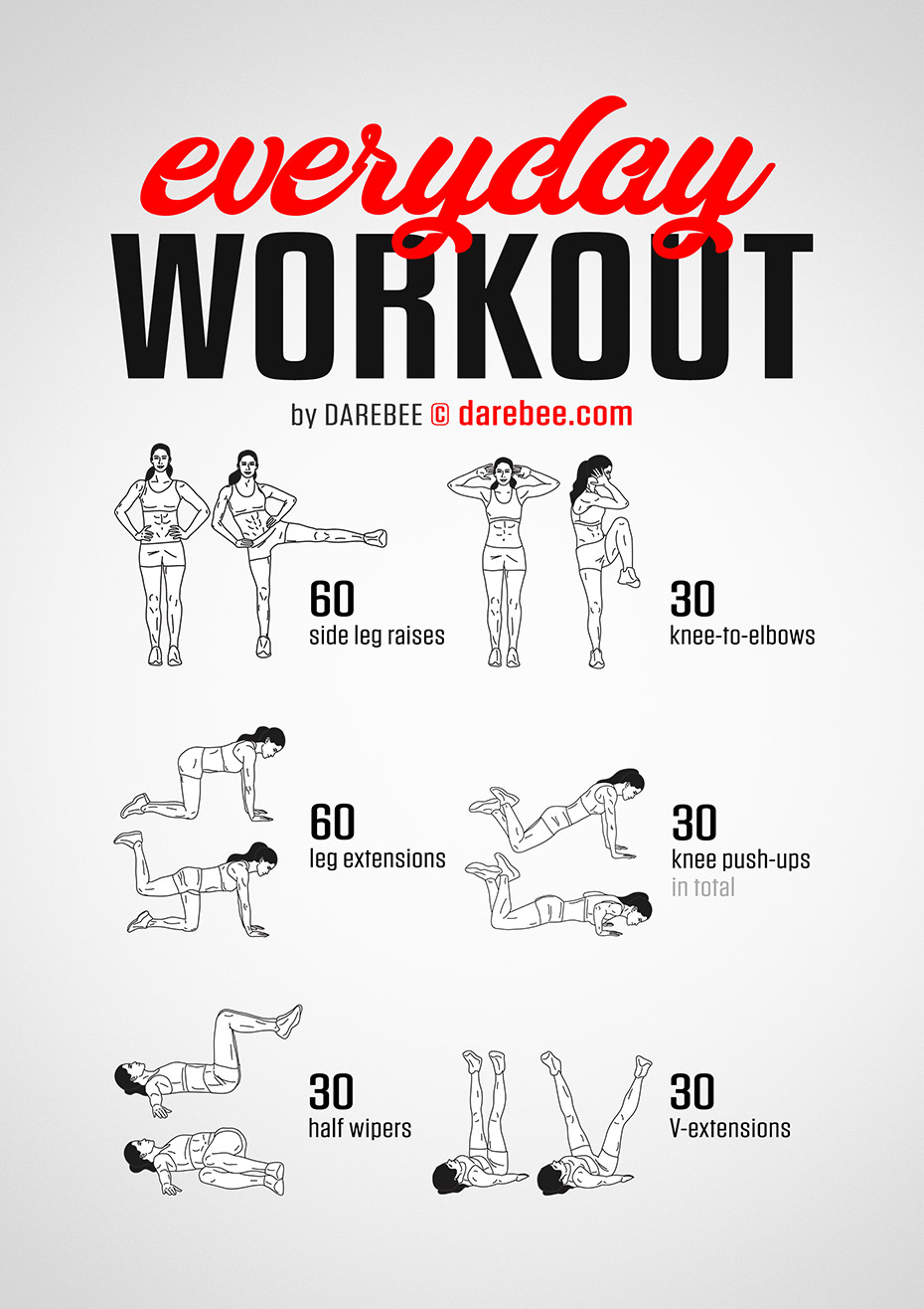 Everyday Workout by Darebee