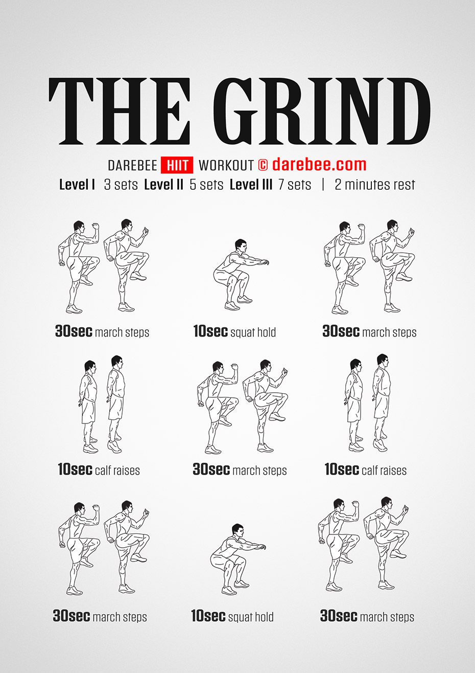 The Grind - perfect workout for beginners and intermediates 