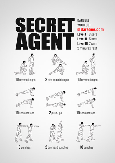 Secret Agent Workout