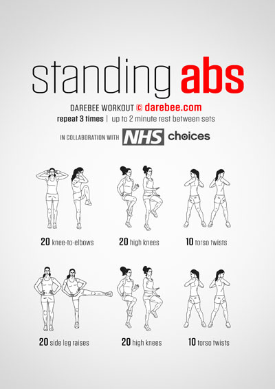 Standing Abs Workouts Collection