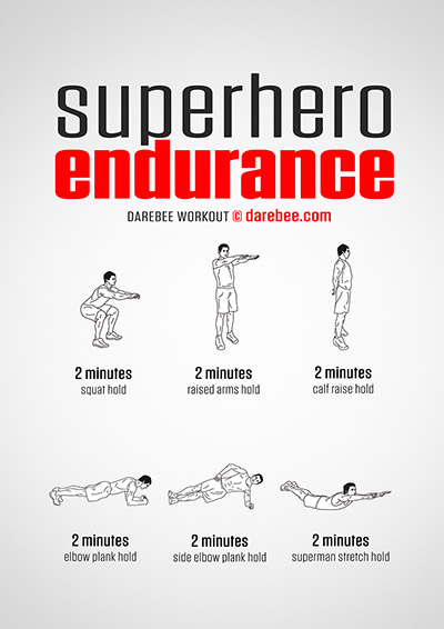 Superhero Endurance Workout